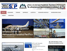 Tablet Screenshot of noticiasdepanama.com